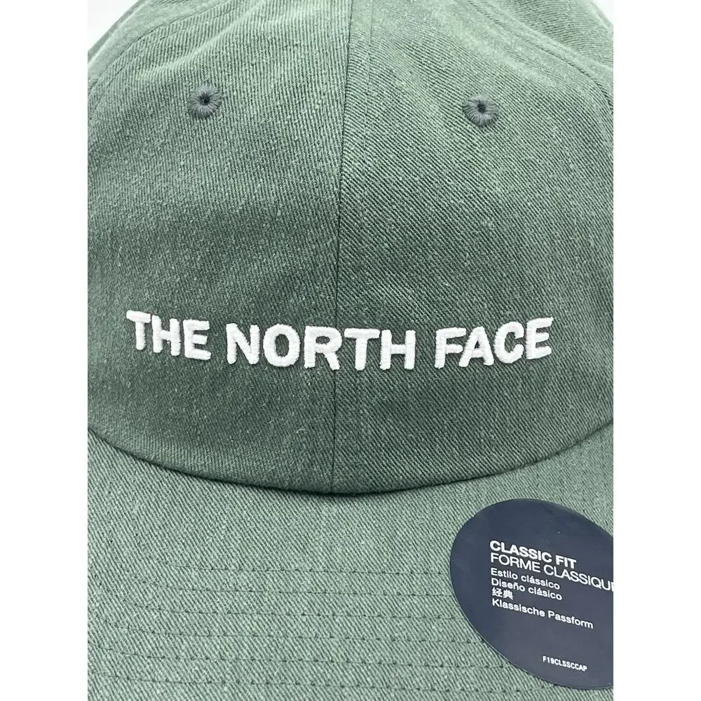 The North Face Roomy Norm Hat Duck Green Classic Fit Cap Adjustable Strap Unisex